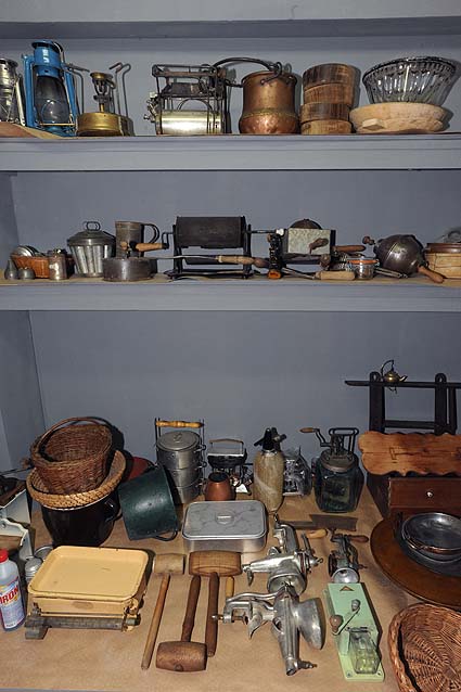 expozice muzea gastronomie - nádobí